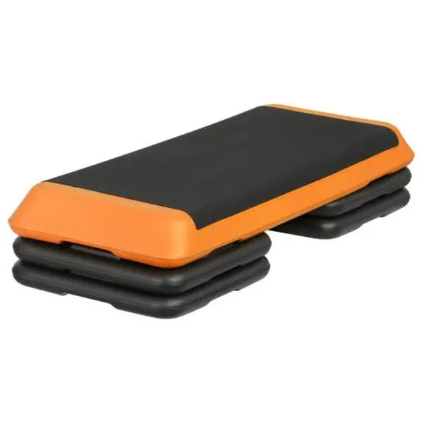 Orange and Black Adjustable Aerobic Step Platform