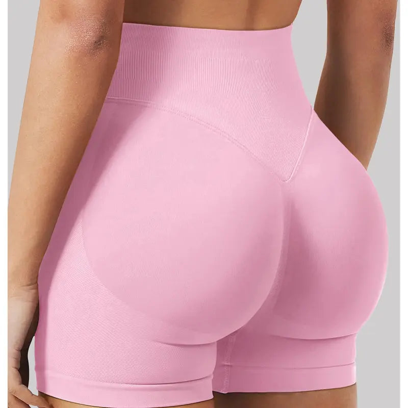Four-Pack Seamless High-Waist Stretch Shorts
